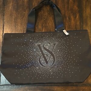 Victoria's Secret Black Tote Bag